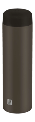Zwilling Thermo+ Thermosfles Geschikt voor thee en infused water Chocolate Grey Theefilter 500 ml