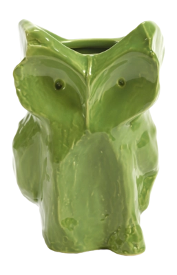 Serax Owl S Vaas After Midnight Green 16,5 x 15,5 x 23 cm