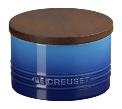 Voorraadpot Le Creuset Stoneware Signature met deksel Azure 8,5 cm (470 ml)