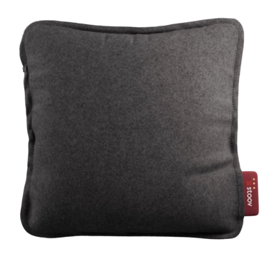 Stoov Ploov³ Original Melange Warmtekussen Dark Grey Flex (45 x 45 cm)