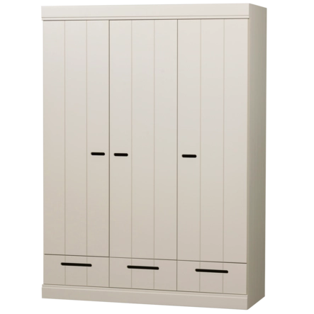 WOOOD Connect Kledingkast H 195 x B 140 x D 53 cm - Lades, Planken en Roede - Dust