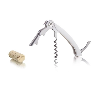 Vacu Vin Double Hinged Kurkentrekker Wit